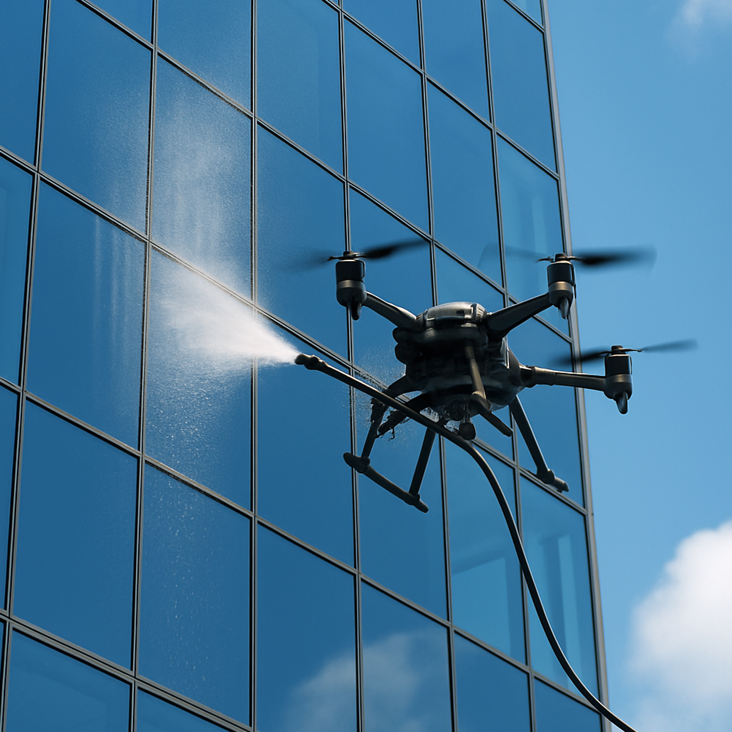 <small>LAVAGEM DE FACHADA PREDIAL COM DRONE:</small> QUANDO USAR OU EVITAR