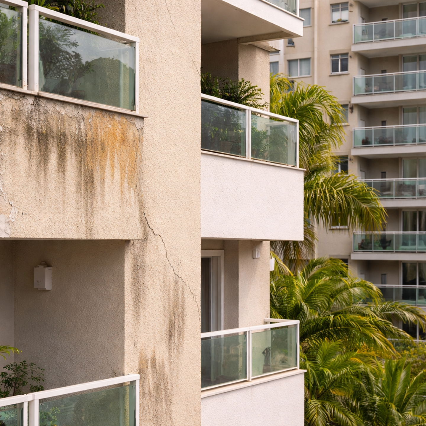 PINTURA PREDIAL: <small>5 SINAIS DE QUE SEU PRÉDIO PRECISA DE MANUTENÇÃO URGENTE</small>